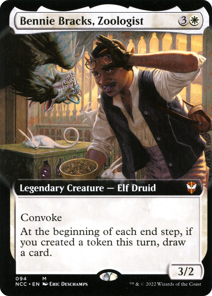 Bennie Bracks, Zoologist (Extended Art) (094) Foil - New Capenna Commander