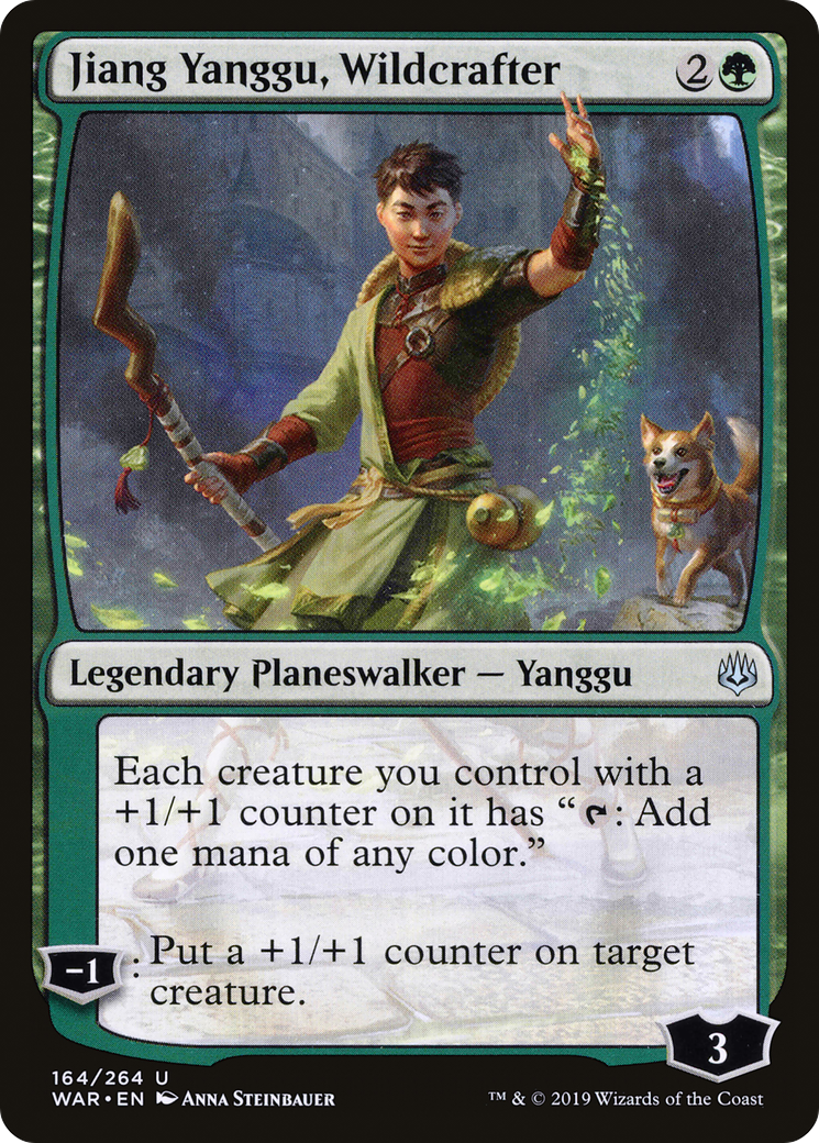 Jiang Yanggu, Wildcrafter (164) - War of the Spark