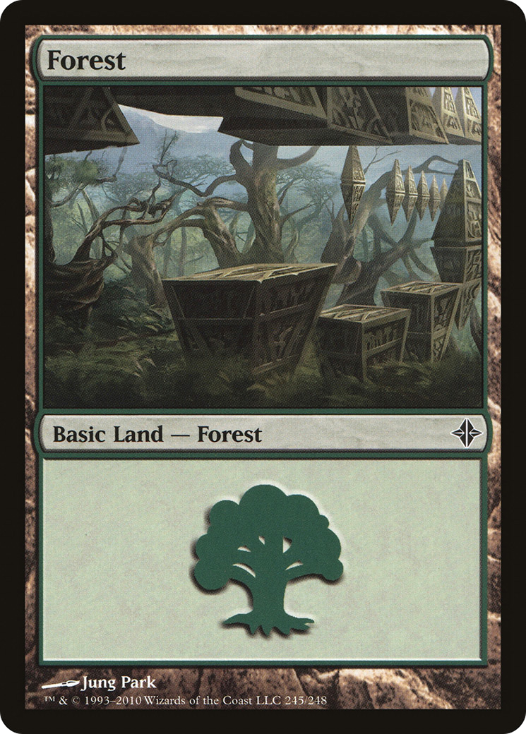 Forest (245) - Rise of the Eldrazi
