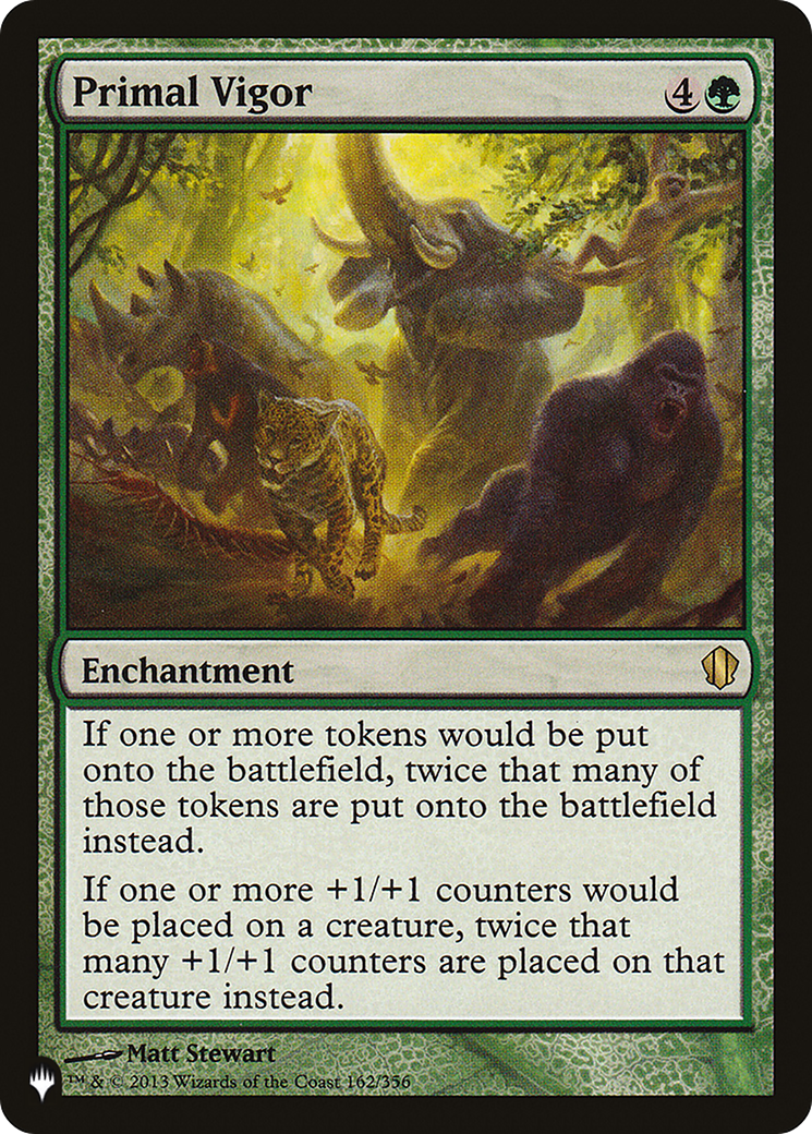 Primal Vigor (162/356) - The List