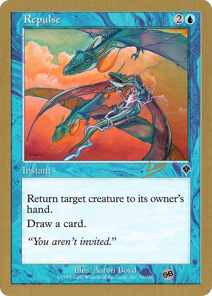 Repulse - 2002 Raphael Levy (INV) (SB) (Retro) - World Championship Decks 2002