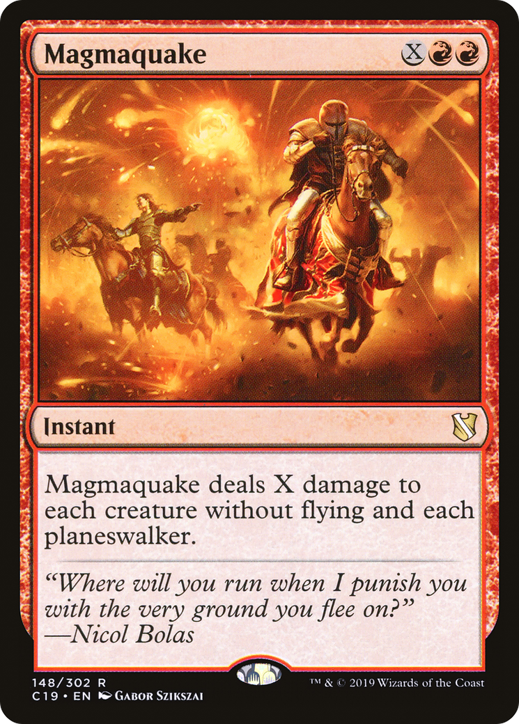 Magmaquake (148) - Commander 2019