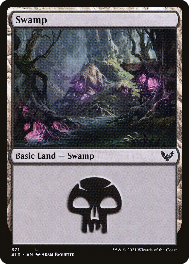 Swamp (371) - Strixhaven: School of Mages