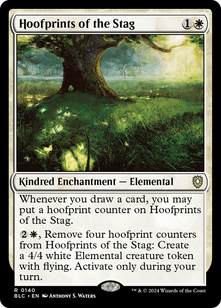 Hoofprints of the Stag (140) - Bloomburrow Commander