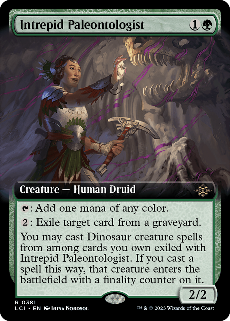 Intrepid Paleontologist (Extended Art) (381) - The Lost Caverns of Ixalan