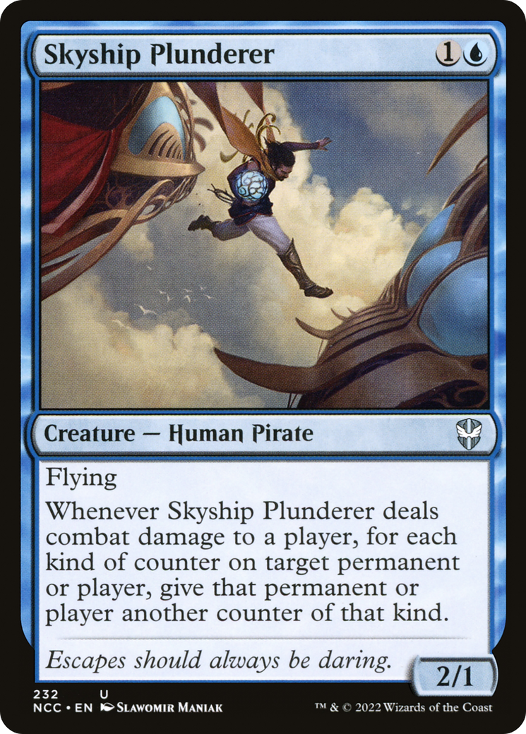 Skyship Plunderer (232) - New Capenna Commander