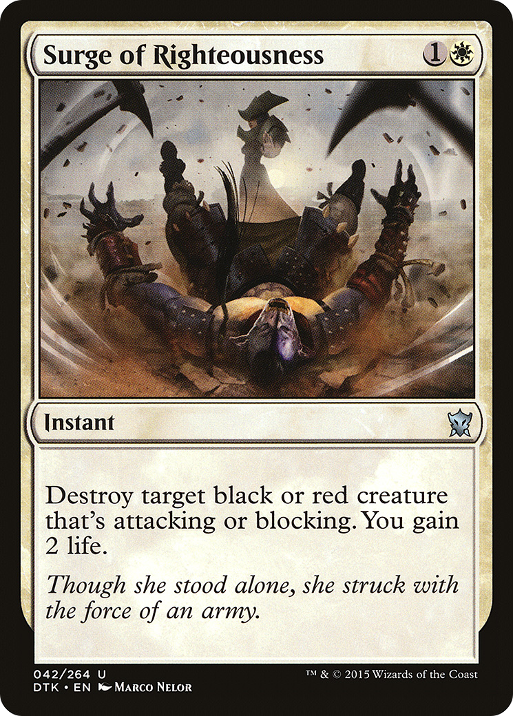 Surge of Righteousness (042) - Dragons of Tarkir