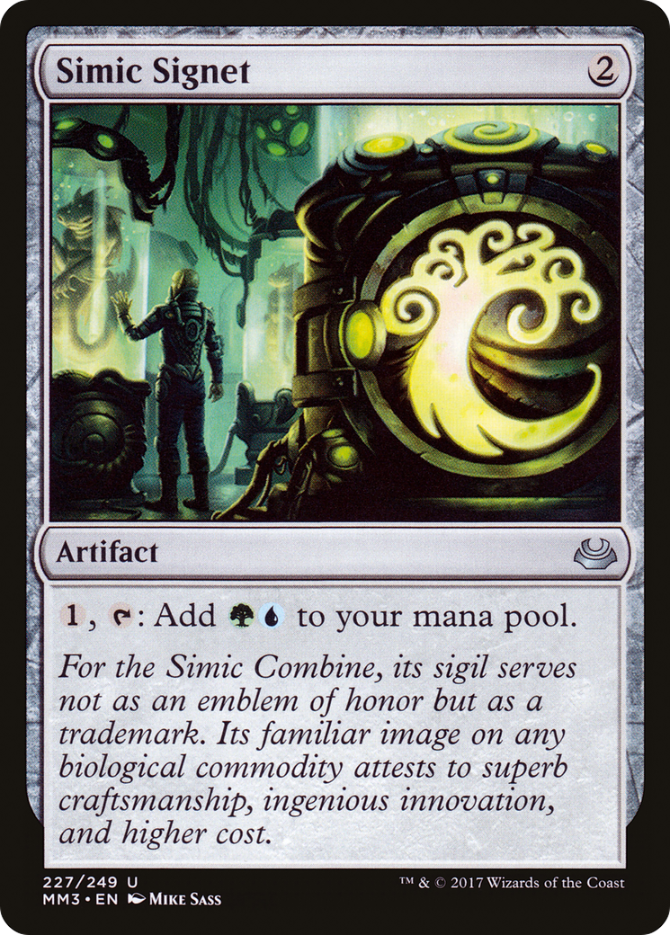Simic Signet (227) Foil - Modern Masters 2017