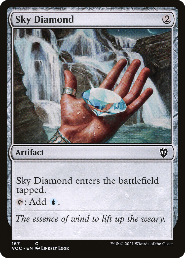 Sky Diamond (167) - Crimson Vow Commander