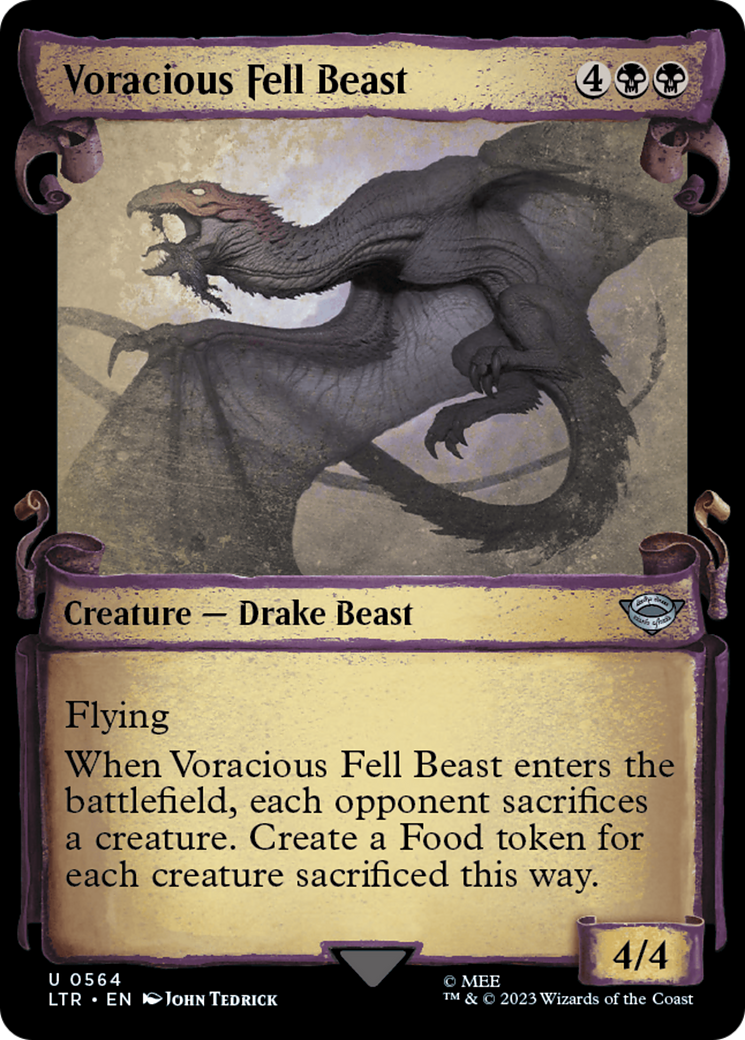 Voracious Fell Beast (Showcase) (564) - The Lord of the Rings: Tales of Middle-earth