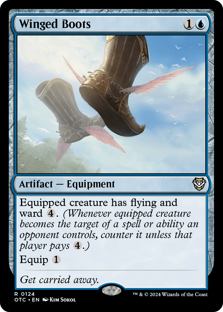 Winged Boots (124) - Outlaws of Thunder Junction Commander