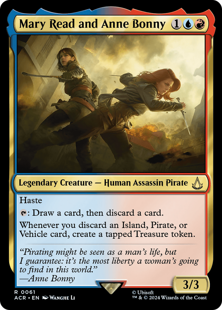 Mary Read and Anne Bonny (061) Foil - Assassin's Creed