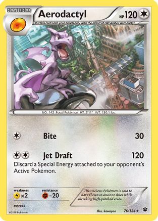 Aerodactyl (76) - XY Fates Collide
