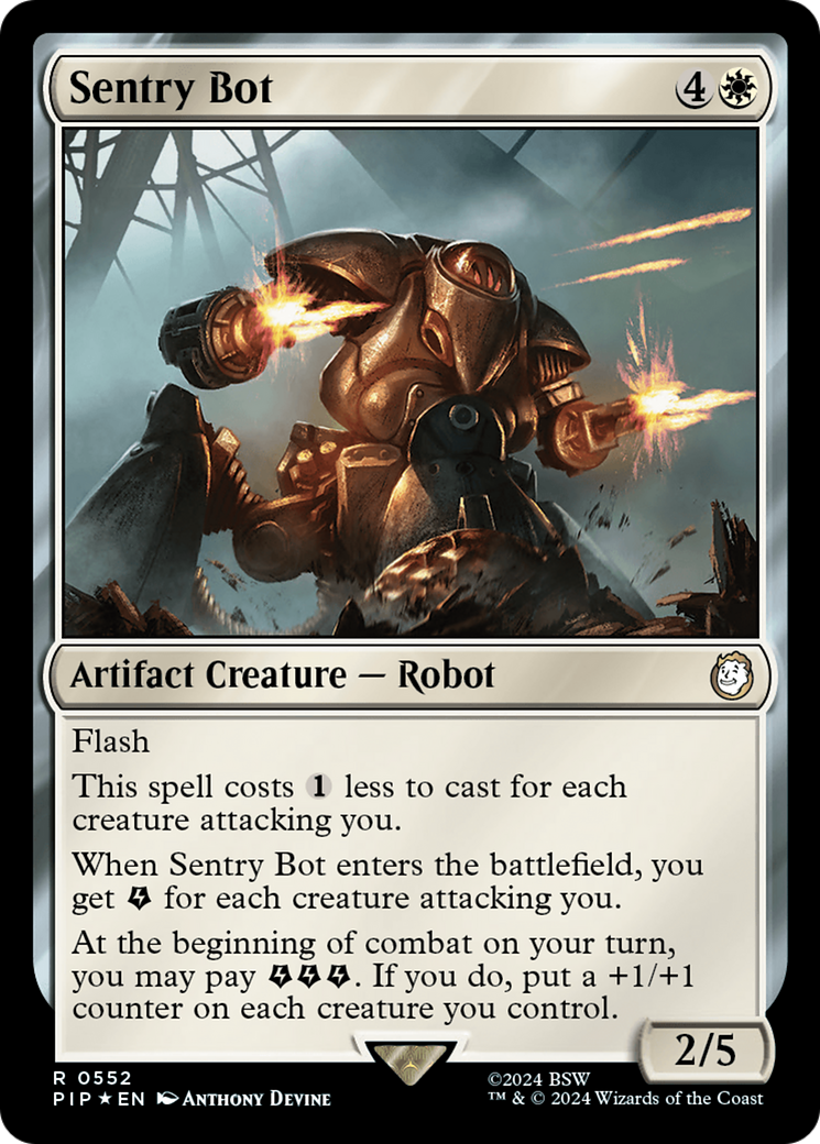 Sentry Bot (552) Surge Foil - Fallout