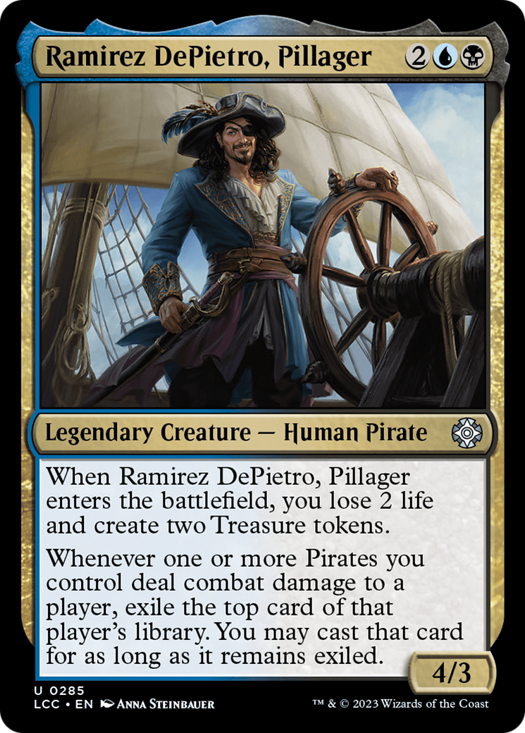 Ramirez DePietro, Pillager (285) - The Lost Caverns of Ixalan Commander