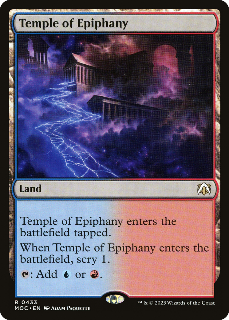 Temple of Epiphany (433) - March of the Machine Commander