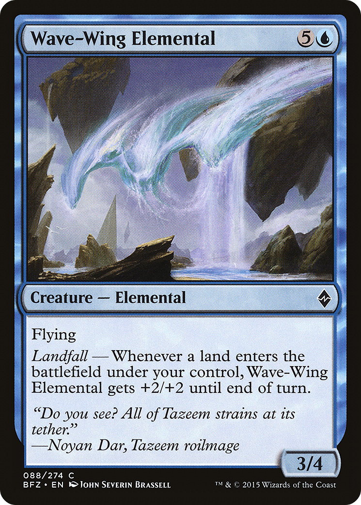 Wave-Wing Elemental (088) - Battle for Zendikar
