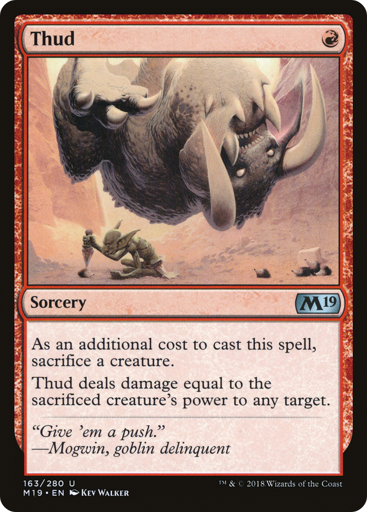 Thud (163) - Core Set 2019