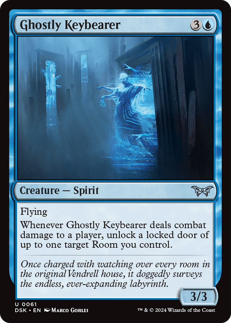 Ghostly Keybearer (061) - Duskmourn: House of Horror