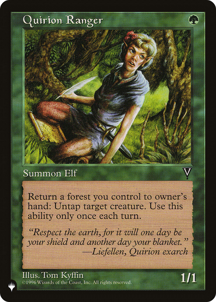 Quirion Ranger (Retro) (VIS-117) - The List