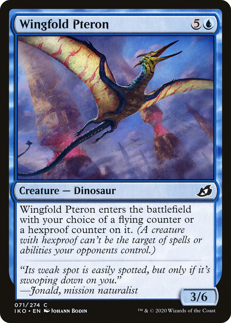 Wingfold Pteron (071) Foil - Ikoria: Lair of Behemoths