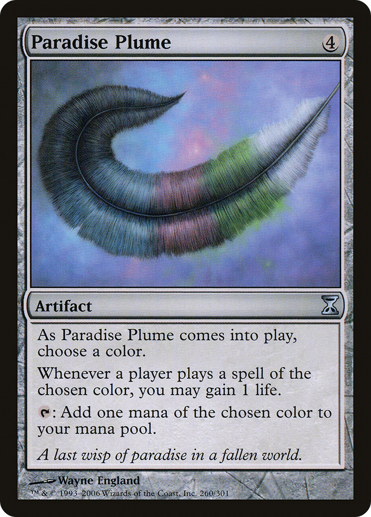 Paradise Plume (260) - Time Spiral