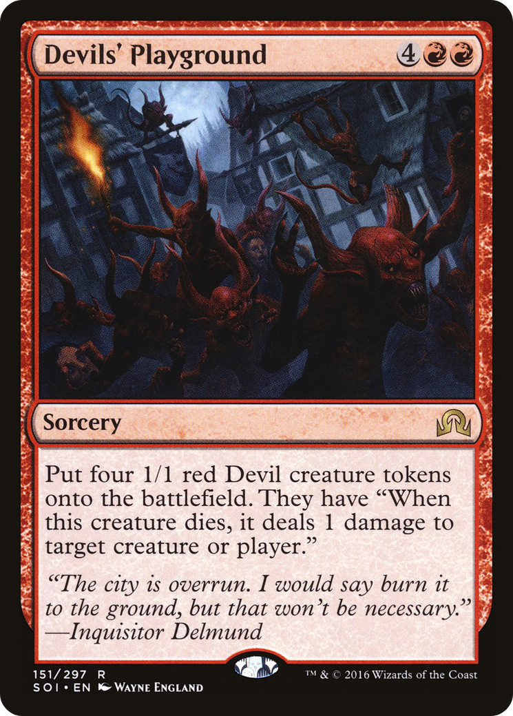 Devils' Playground (151) - Shadows over Innistrad