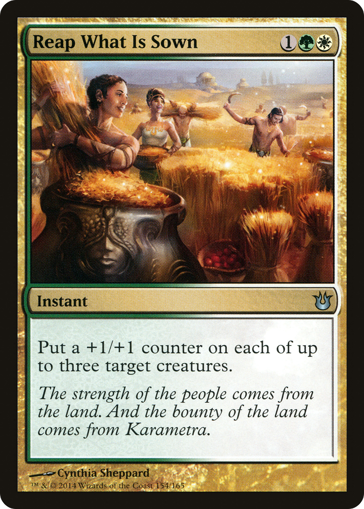 Reap What Is Sown (154) - Born of the Gods
