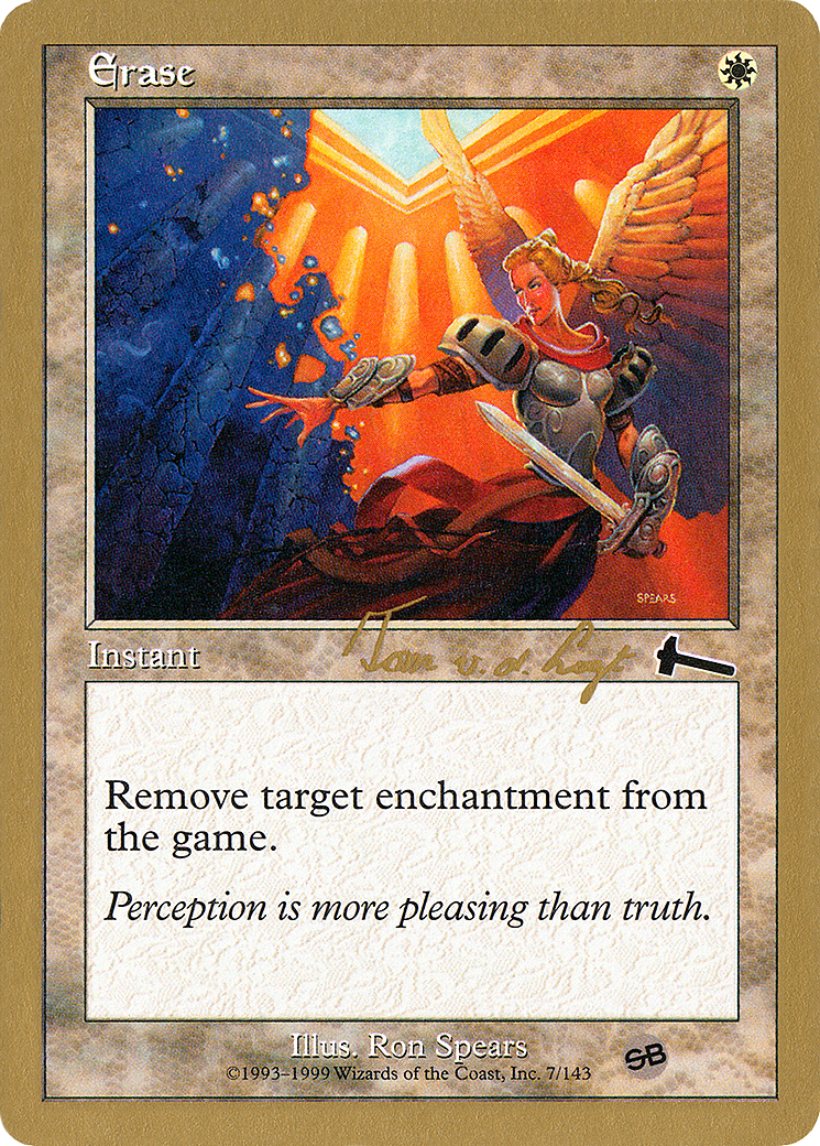 Erase (Retro) (tvdl7sb) - World Championship Decks 2000