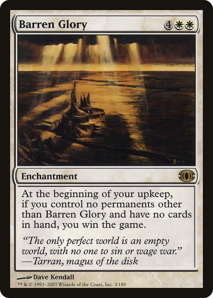 Barren Glory (003) Foil - Future Sight