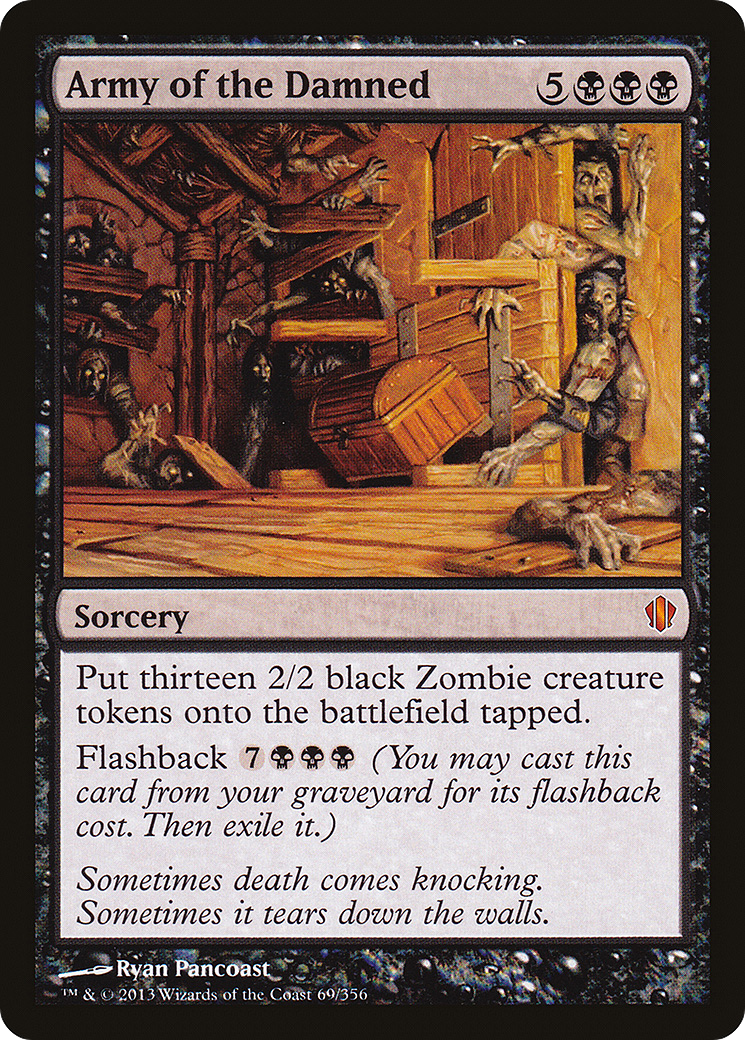 Army of the Damned (069) - Commander 2013