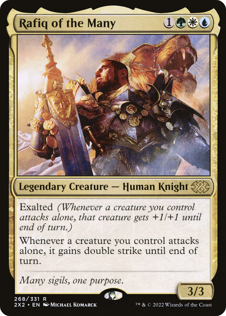 Rafiq of the Many (268) - Double Masters 2022