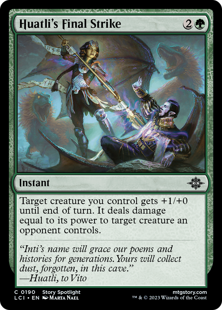 Huatli's Final Strike (190) - The Lost Caverns of Ixalan