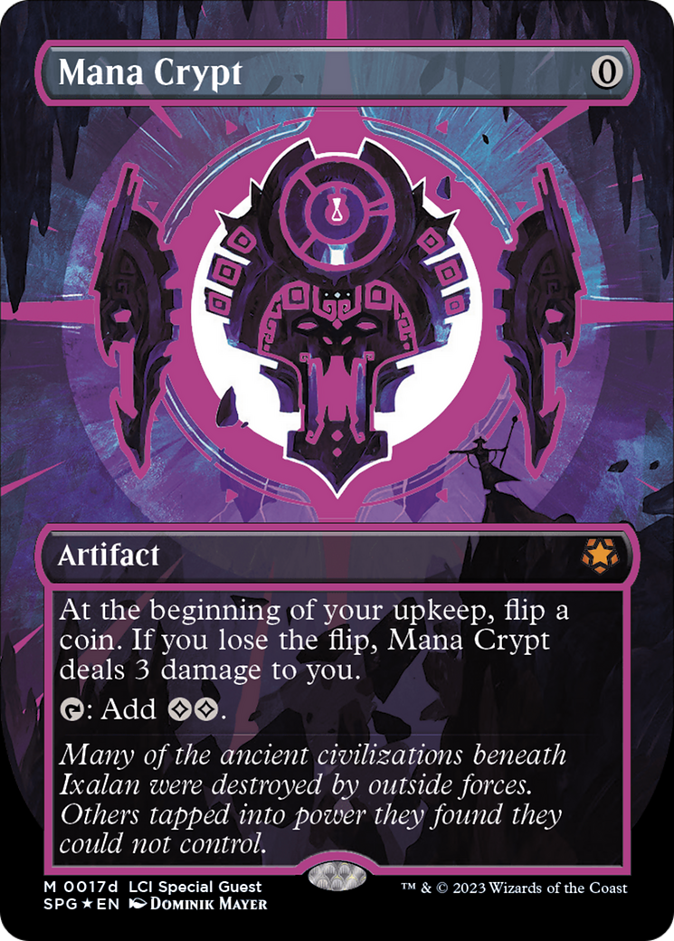 Mana Crypt (Borderless) (17d) Foil - Special Guests