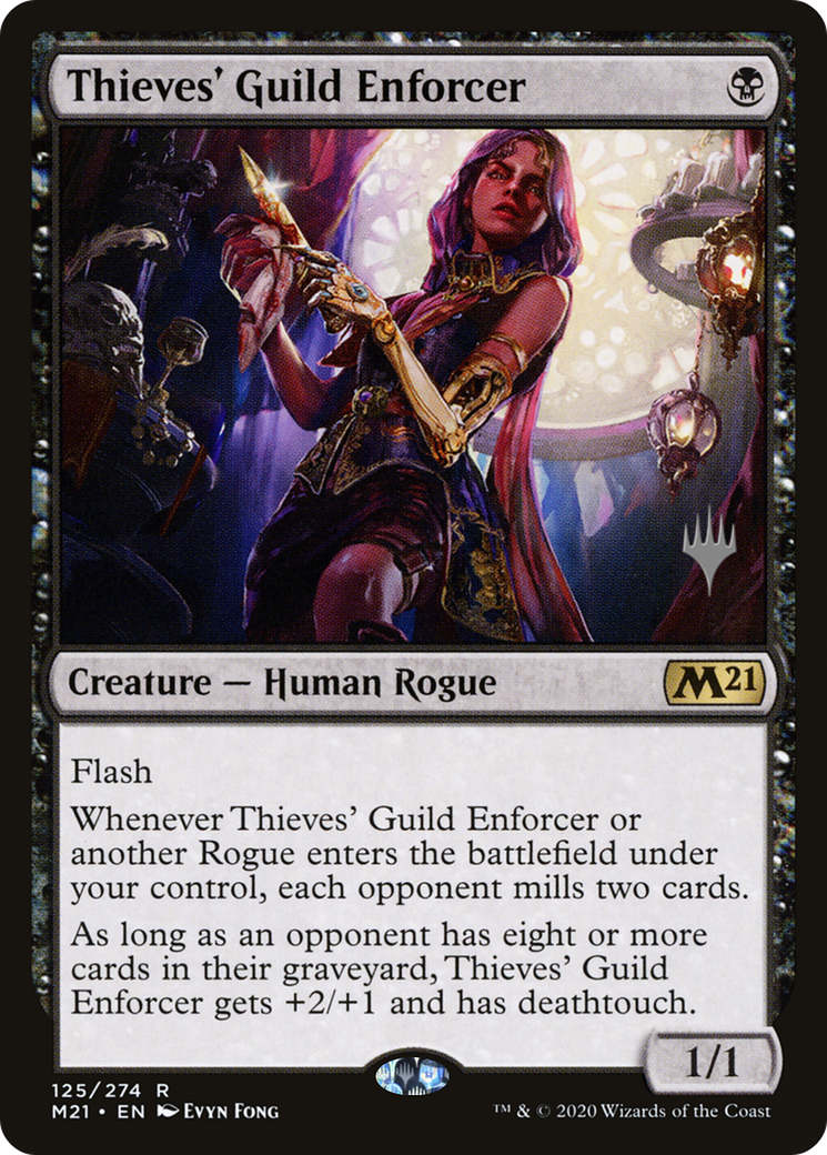 Thieves' Guild Enforcer (125) Foil - Core Set 2021 Promos