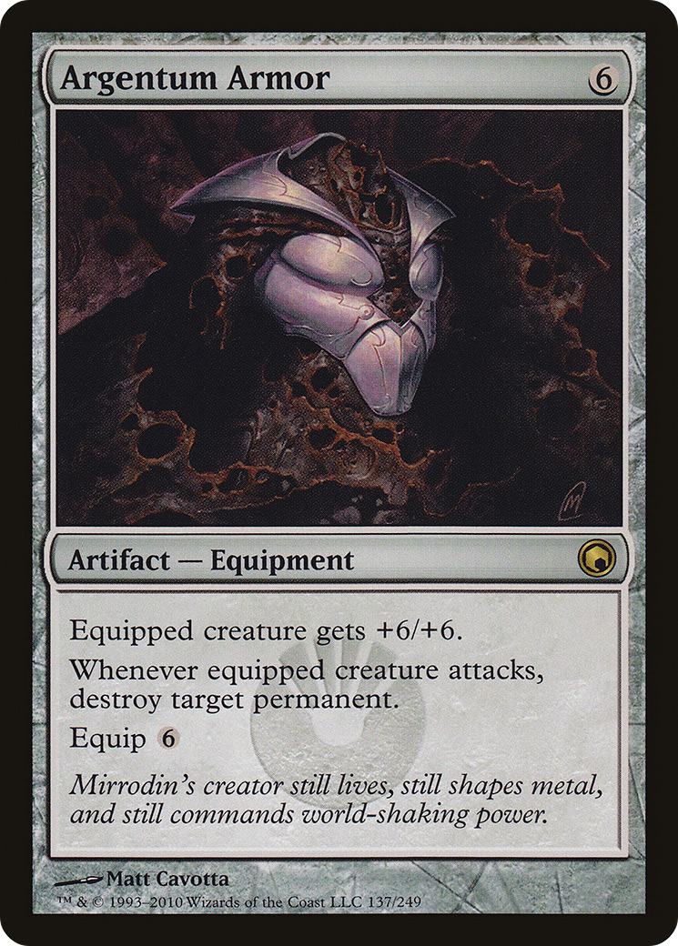 Argentum Armor (137) - Scars of Mirrodin