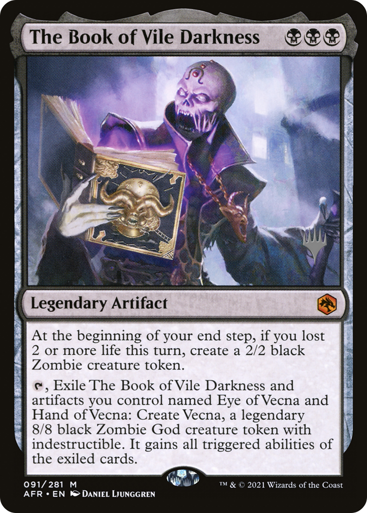 The Book of Vile Darkness (091) - Adventures in the Forgotten Realms Promos