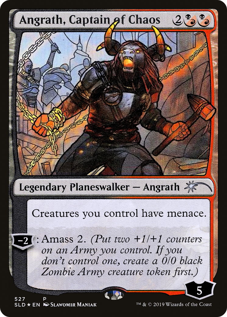 Angrath, Captain of Chaos (527) Foil - Secret Lair Drop