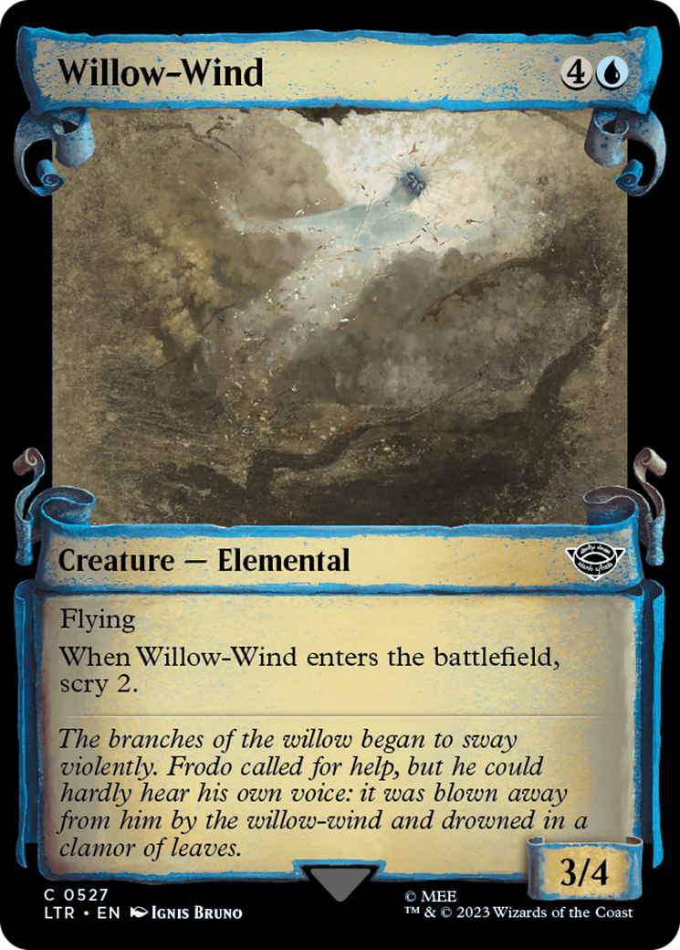 Willow-Wind (Showcase Scrolls) (Showcase) (527) - The Lord of the Rings: Tales of Middle-earth
