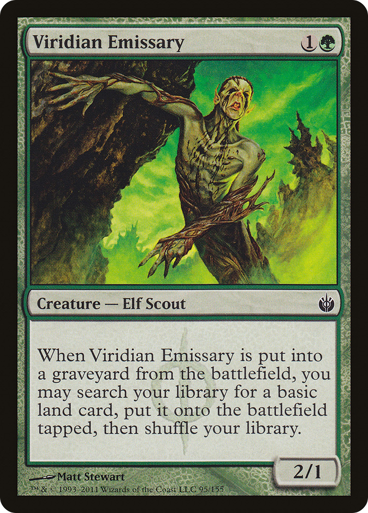 Viridian Emissary (095) - Mirrodin Besieged
