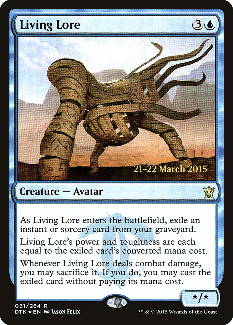 Living Lore (061) Foil - Dragons of Tarkir Promos