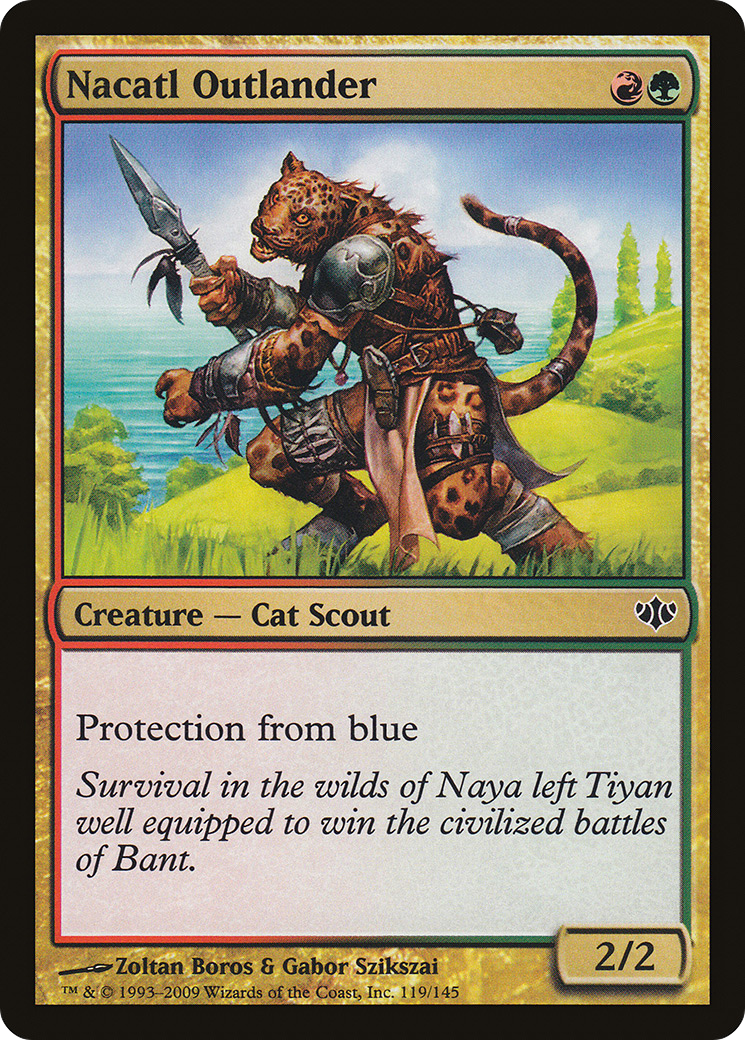 Nacatl Outlander (119) Foil - Conflux