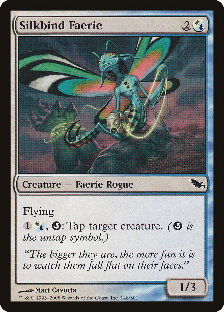 Silkbind Faerie (148) Foil - Shadowmoor