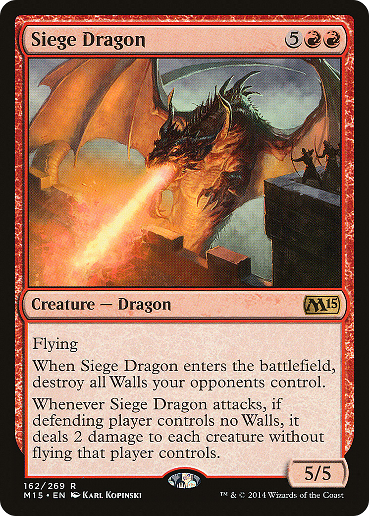 Siege Dragon (162) - Magic 2015