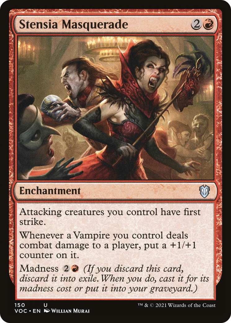 Stensia Masquerade (150) - Crimson Vow Commander