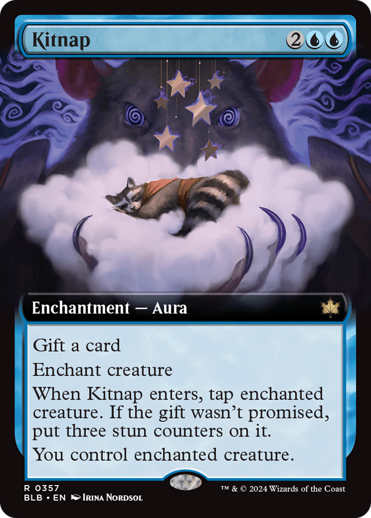 Kitnap (Extended Art) (357) Foil - Bloomburrow
