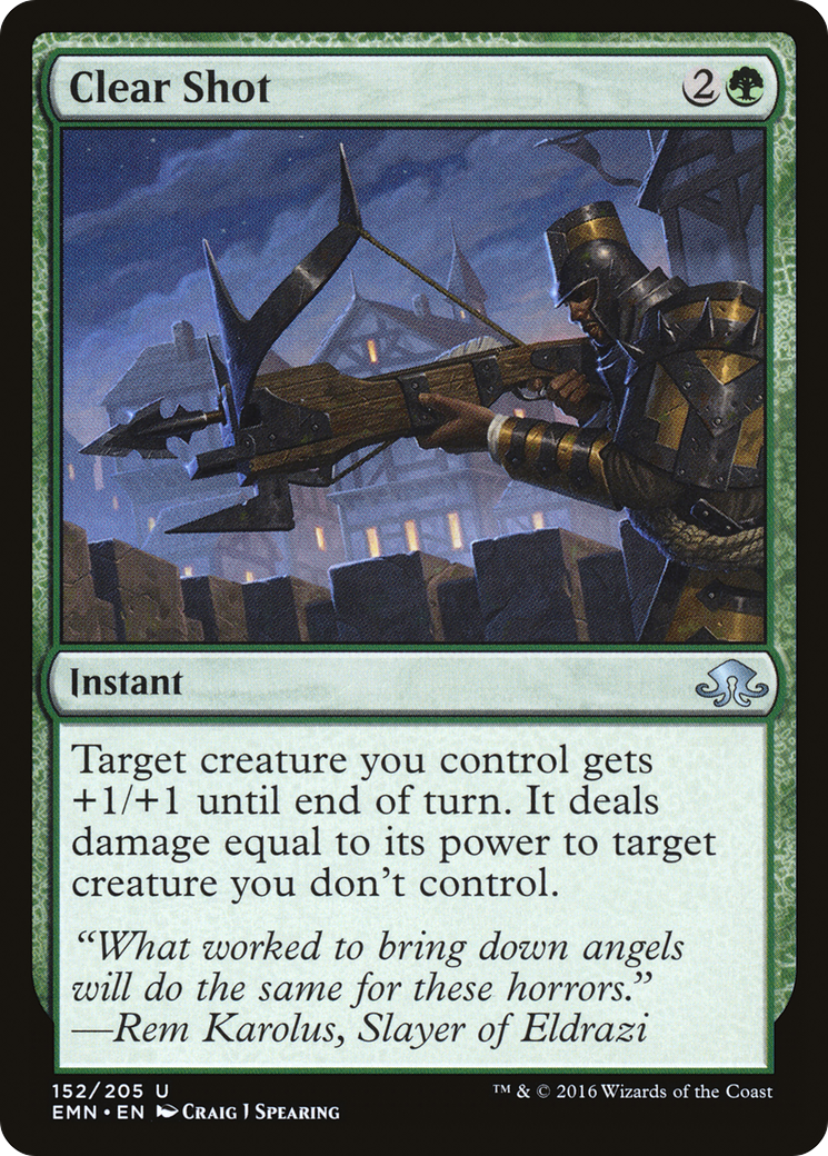 Clear Shot (152) Foil - Eldritch Moon