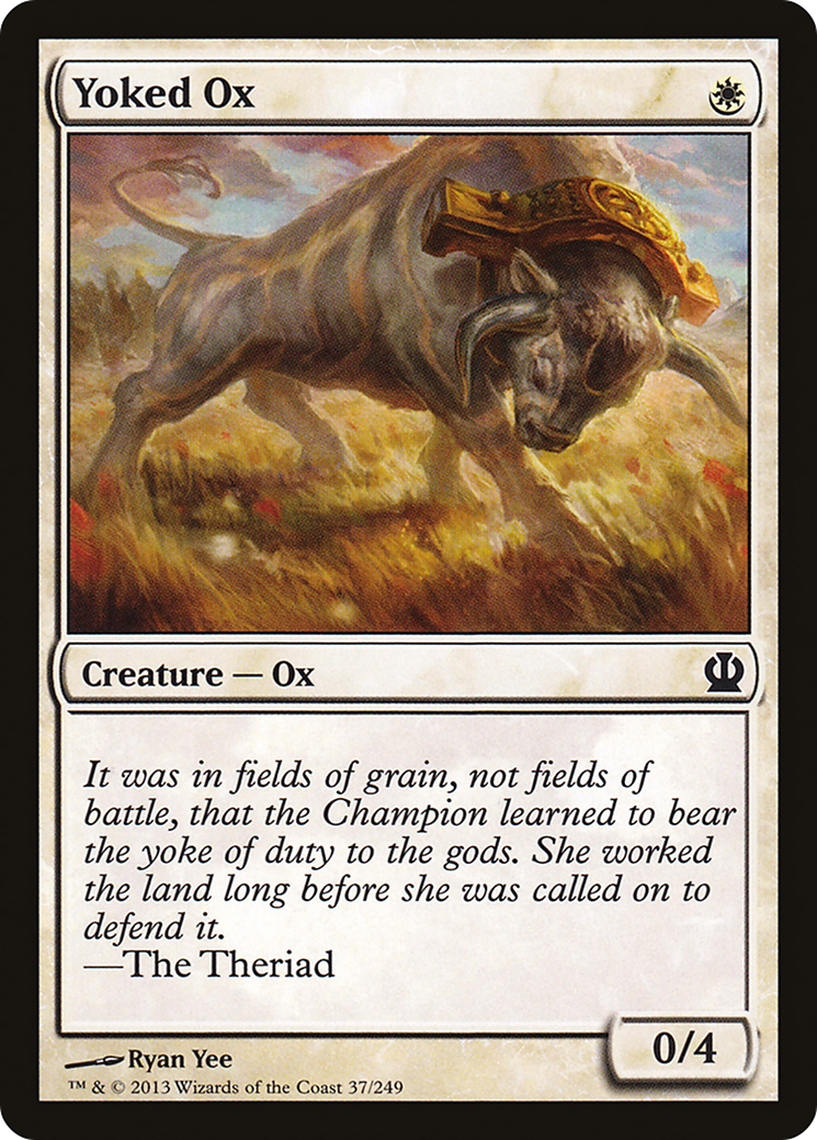 Yoked Ox (037) - Theros