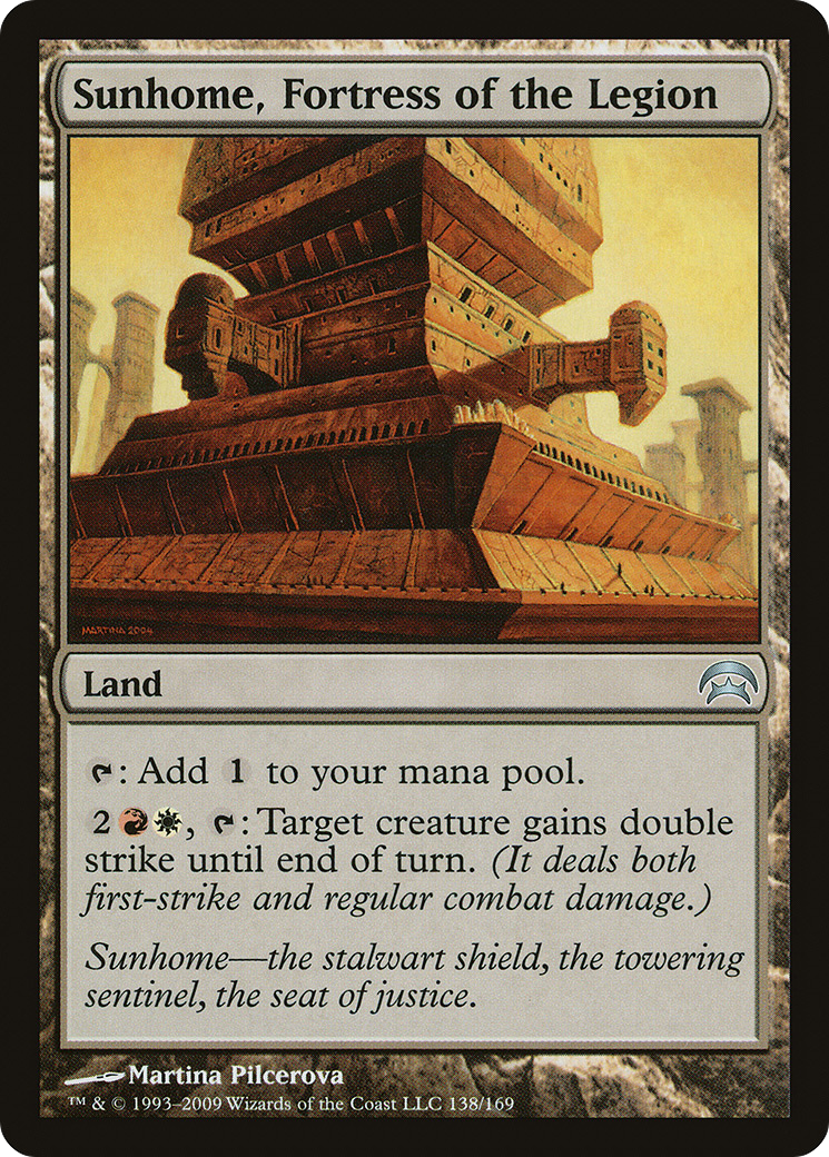 Sunhome, Fortress of the Legion (138) - Planechase