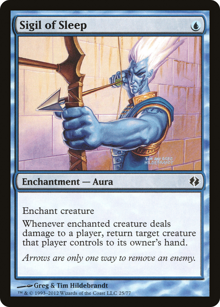 Sigil of Sleep (025) - Duel Decks: Venser vs. Koth